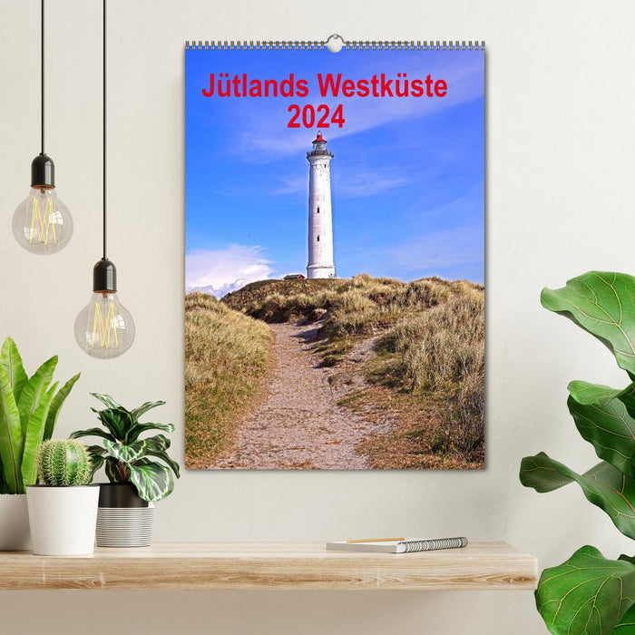 Jutland's West Coast 2024 (CALVENDO Wall Calendar 2024) 