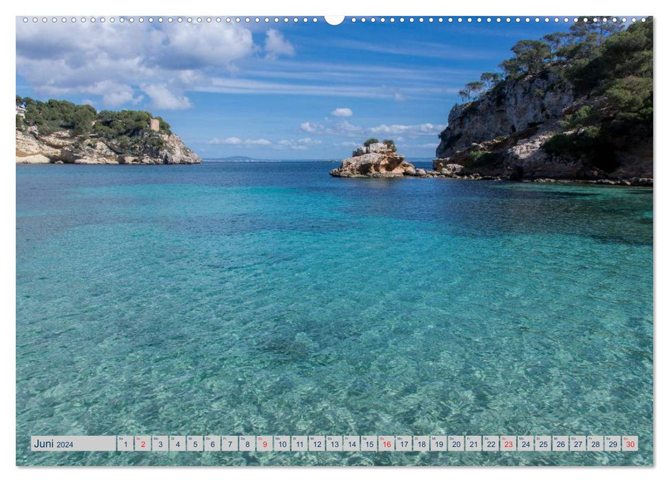 Mallorcas stille Schönheit (CALVENDO Wandkalender 2024)