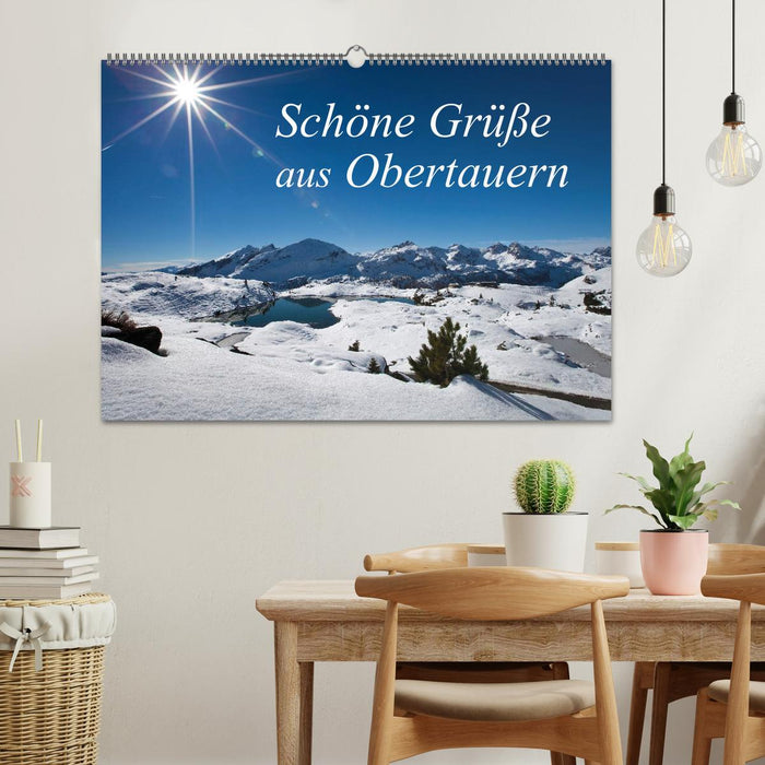 Salutations d'Obertauern (calendrier mural CALVENDO 2024) 