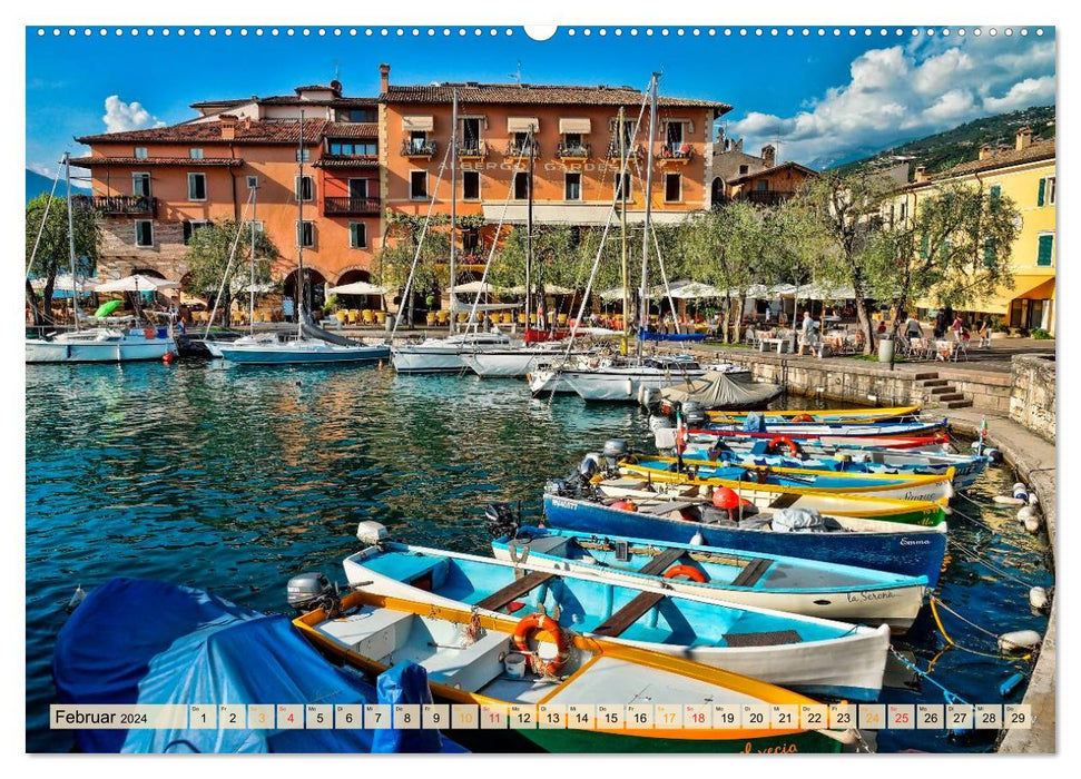 Beautiful ports between Alaska and Vietnam (CALVENDO wall calendar 2024) 