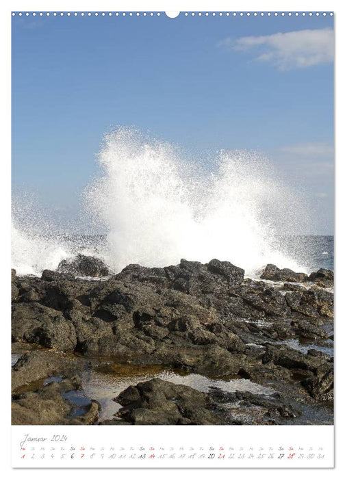 Fuerteventura, wild beauty in the Atlantic (CALVENDO wall calendar 2024) 