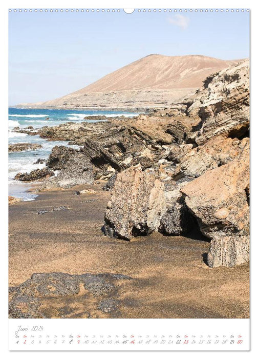 Fuerteventura, wild beauty in the Atlantic (CALVENDO wall calendar 2024) 
