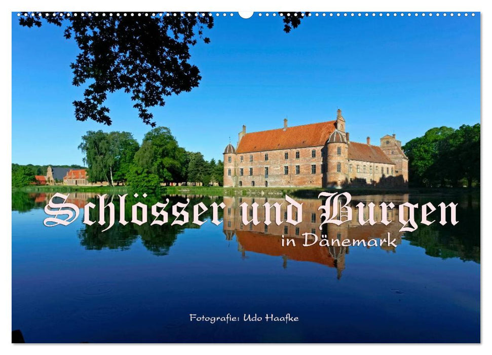 Palaces and castles in Denmark 2024 (CALVENDO wall calendar 2024) 