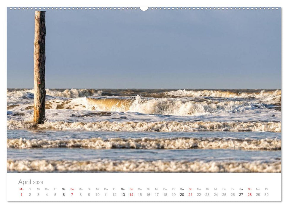 St. Peter-Ording. Deutschlands größte Sandkiste (CALVENDO Premium Wandkalender 2024)