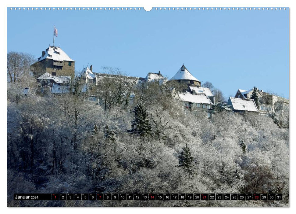 Solingen picture sheet 2024 (CALVENDO wall calendar 2024) 