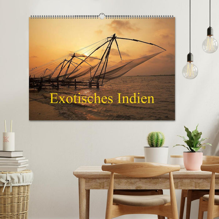 Exotic India (CALVENDO wall calendar 2024) 