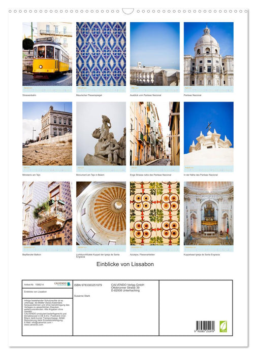 Insights from Lisbon (CALVENDO wall calendar 2024) 