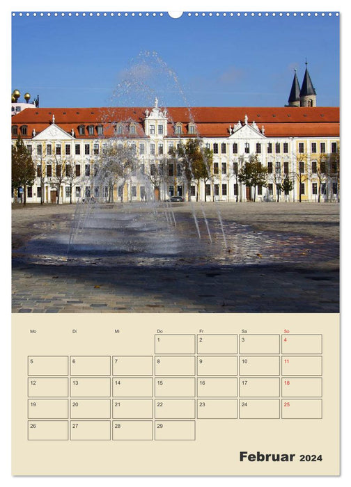 Komm nach Magdeburg (CALVENDO Premium Wandkalender 2024)