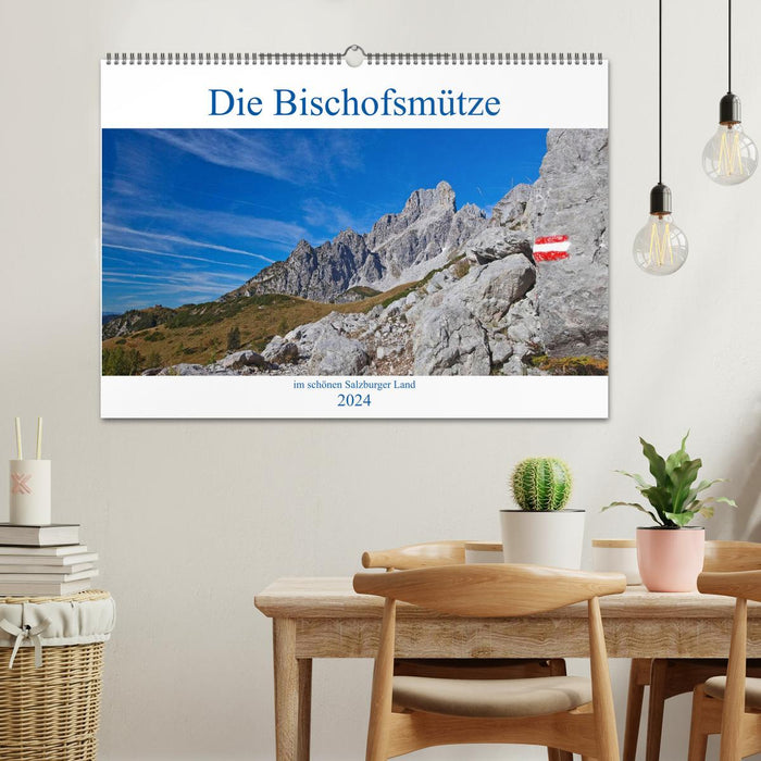 The Bischofsmütze in the beautiful Salzburger Land (CALVENDO wall calendar 2024) 