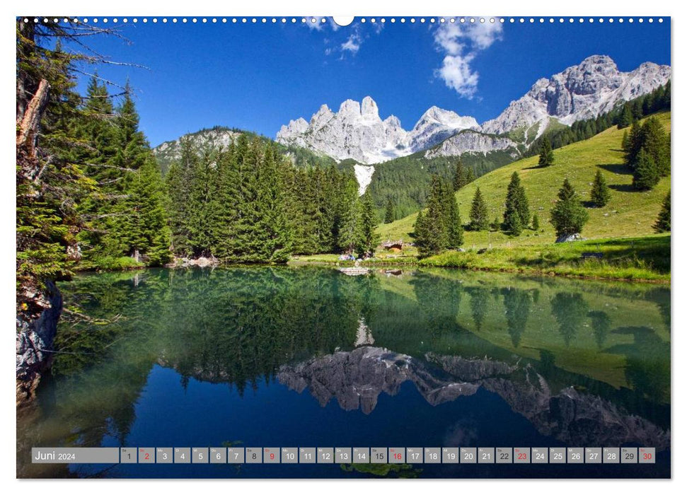 Die Bischofsmütze im schönen Salzburger Land (CALVENDO Wandkalender 2024)