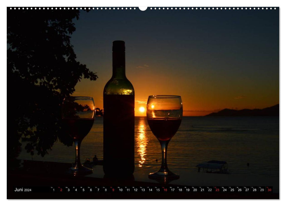 La Digue, dreaming is allowed (CALVENDO Premium Wall Calendar 2024) 