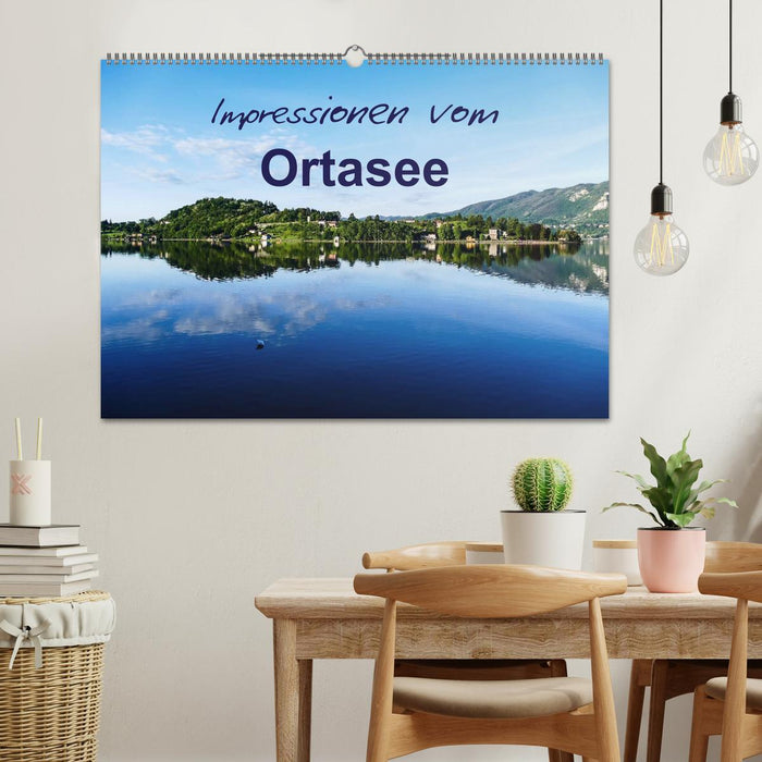 Impressionen vom Ortasee (CALVENDO Wandkalender 2024)