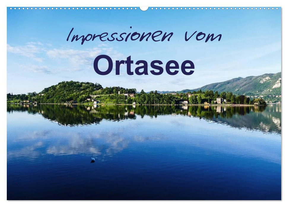 Impressions from Lake Orta (CALVENDO wall calendar 2024) 