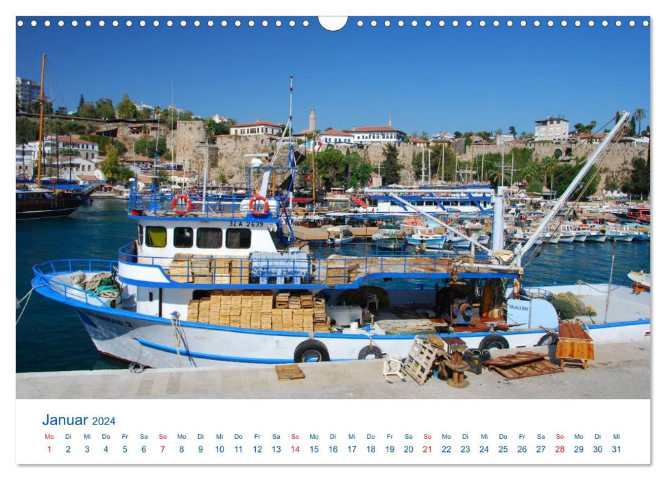 Türkei - Reise ins Blaue (CALVENDO Wandkalender 2024)