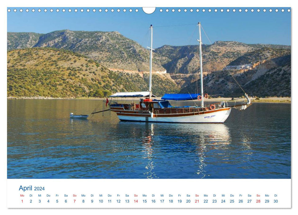 Türkei - Reise ins Blaue (CALVENDO Wandkalender 2024)