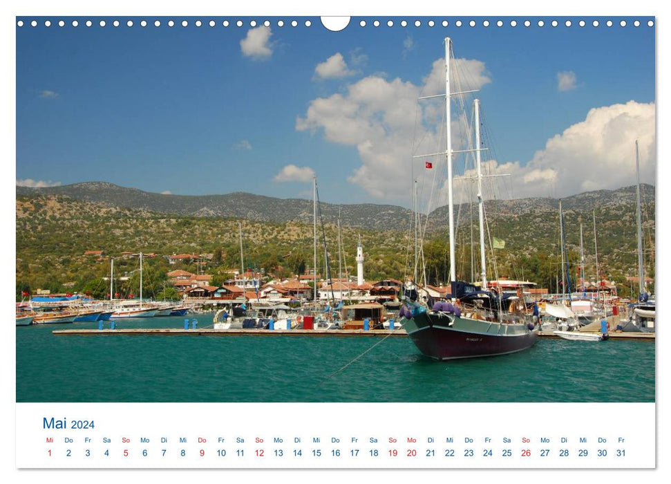 Türkei - Reise ins Blaue (CALVENDO Wandkalender 2024)
