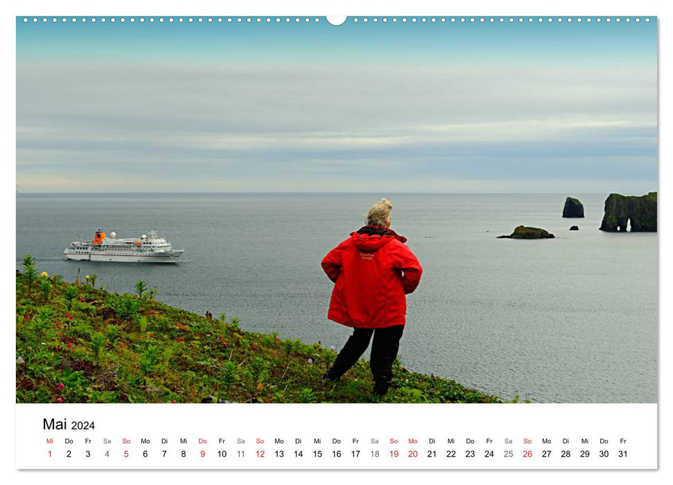 Expeditions-Kreuzfahrten MS BREMEN und MS HANSEATIC (CALVENDO Premium Wandkalender 2024)