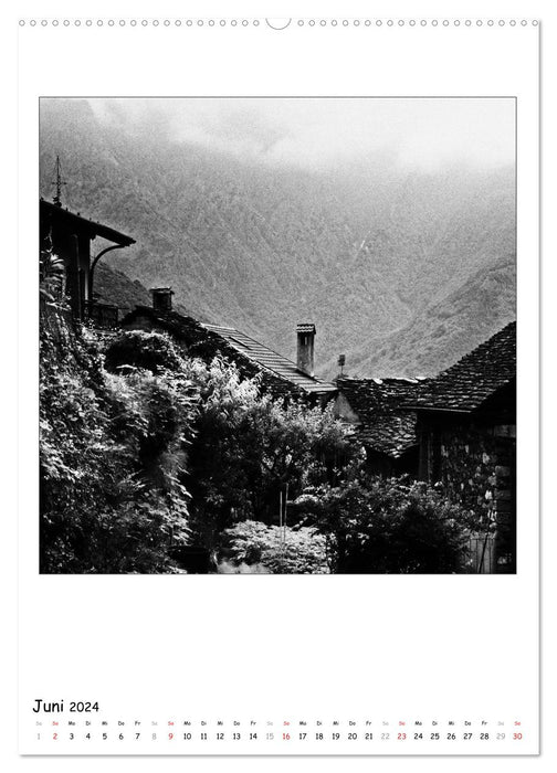 Valle Cannobina - Lonely villages in Piedmont (CALVENDO wall calendar 2024) 
