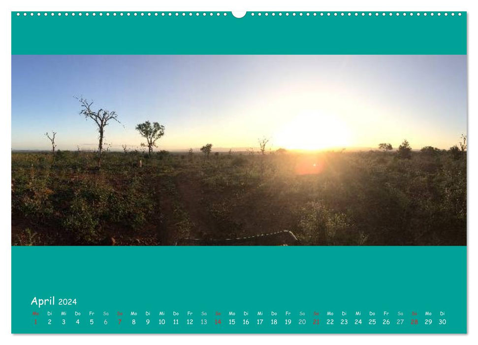 ukwamkela - Welcome to South Africa (CALVENDO wall calendar 2024) 