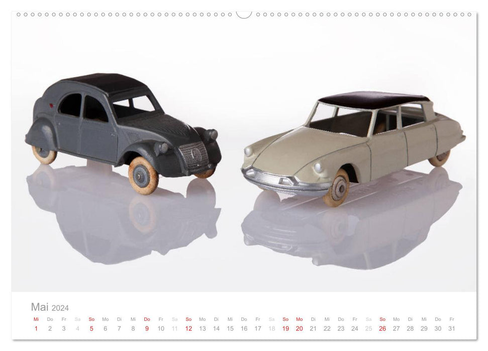 Dinky Toys Spielzeugautos (CALVENDO Premium Wandkalender 2024)