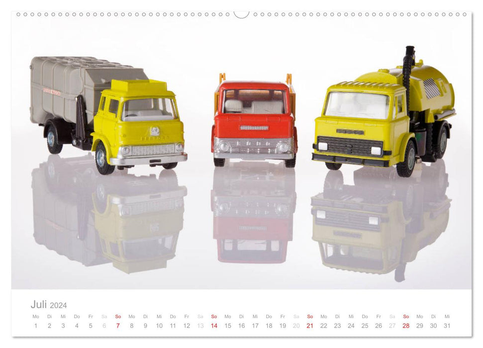 Dinky Toys Spielzeugautos (CALVENDO Premium Wandkalender 2024)