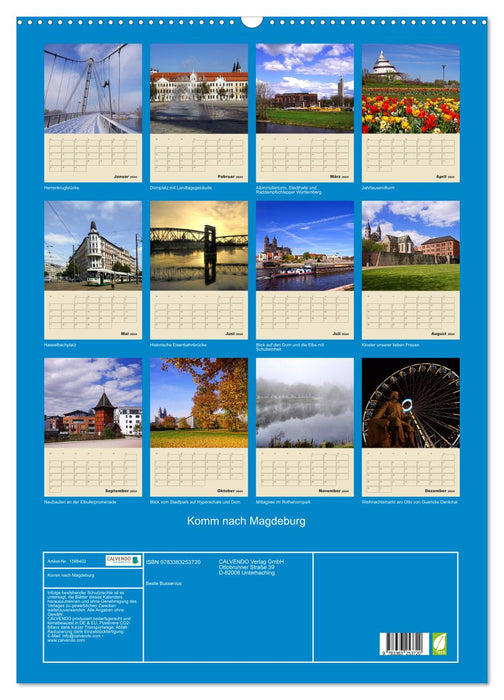 Come to Magdeburg (CALVENDO wall calendar 2024) 