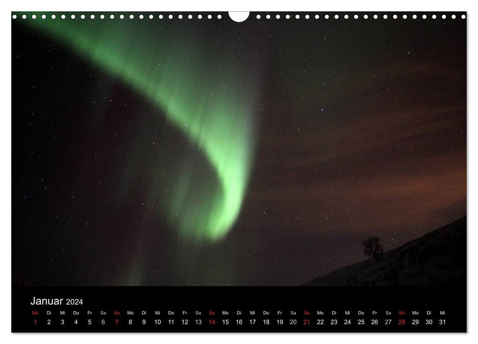 Winter dream Northern Norway (CALVENDO wall calendar 2024) 