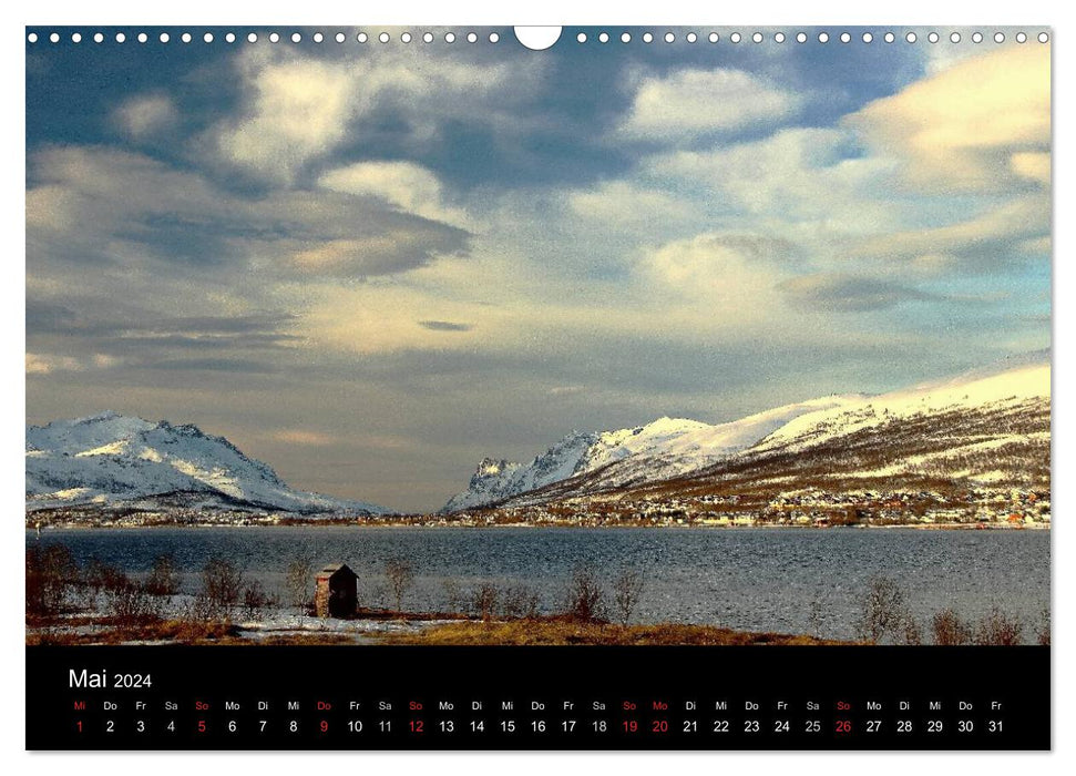 Winter dream Northern Norway (CALVENDO wall calendar 2024) 