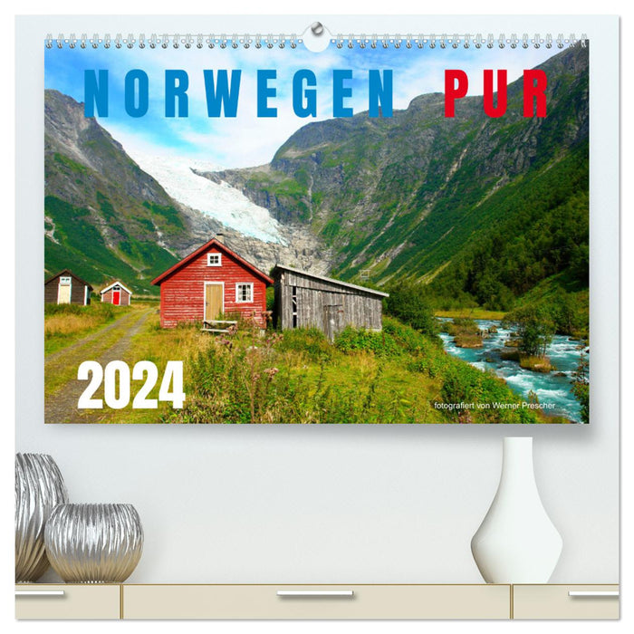 Norwegen PUR (CALVENDO Premium Wandkalender 2024)