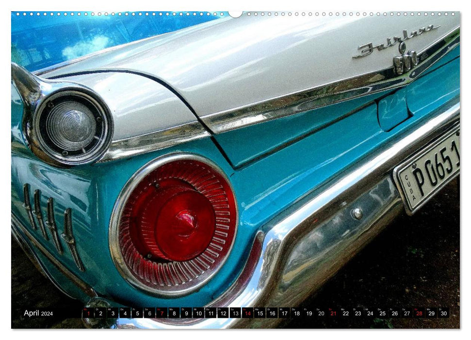US DREAM CARS - Fin Mobile (CALVENDO Wall Calendar 2024) 