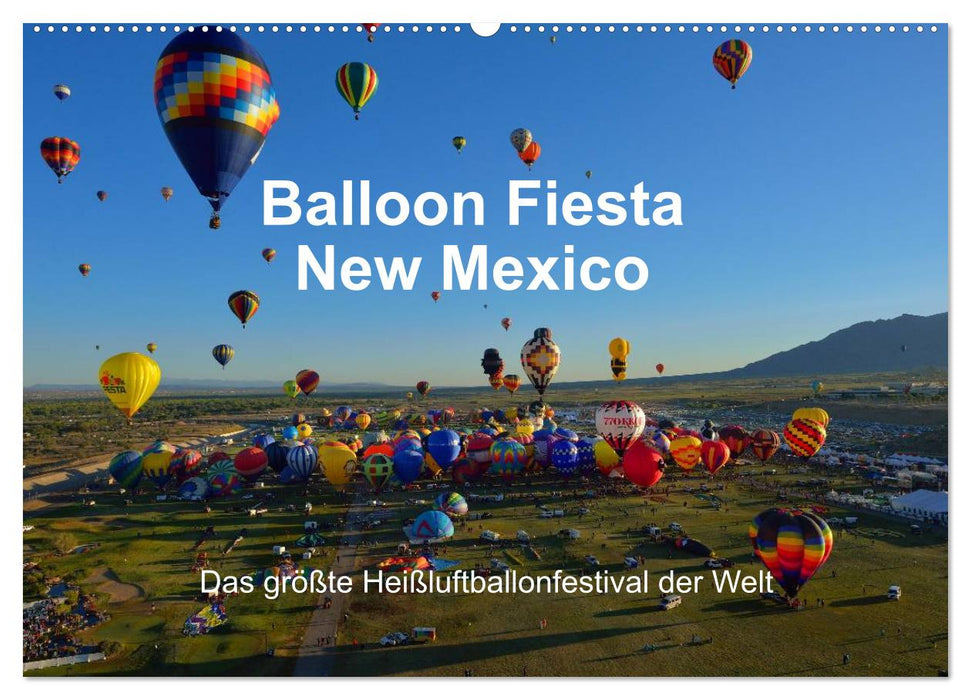 Balloon Fiesta New Mexico (CALVENDO Wandkalender 2024)
