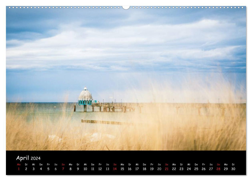 Ostseeregion Darß-Zingst (CALVENDO Premium Wandkalender 2024)