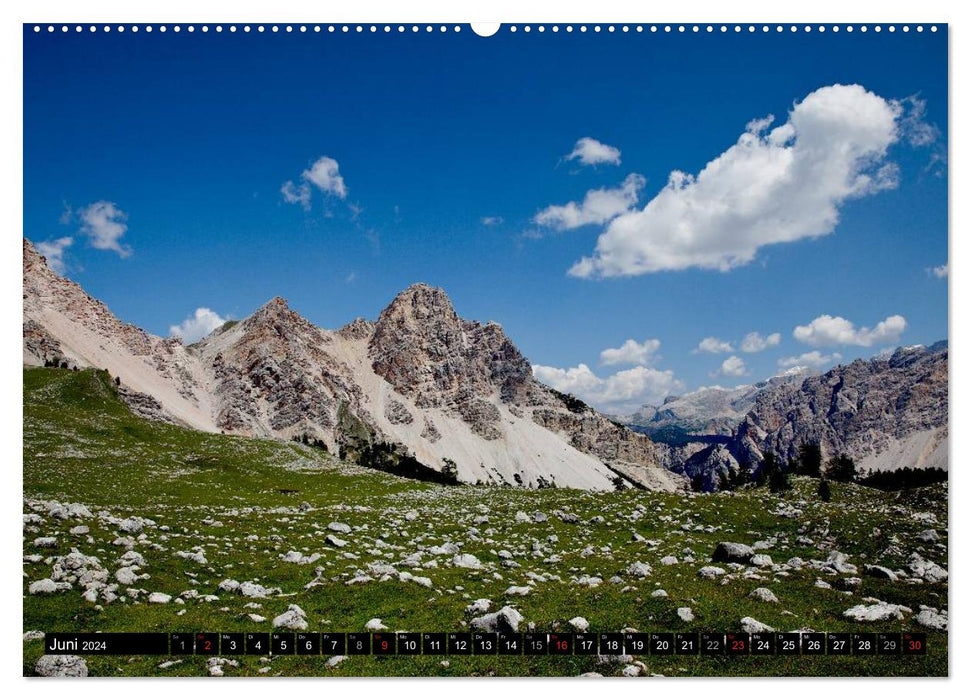 Im Reich der Fanes - Sagenwelt der Dolomiten (CALVENDO Premium Wandkalender 2024)