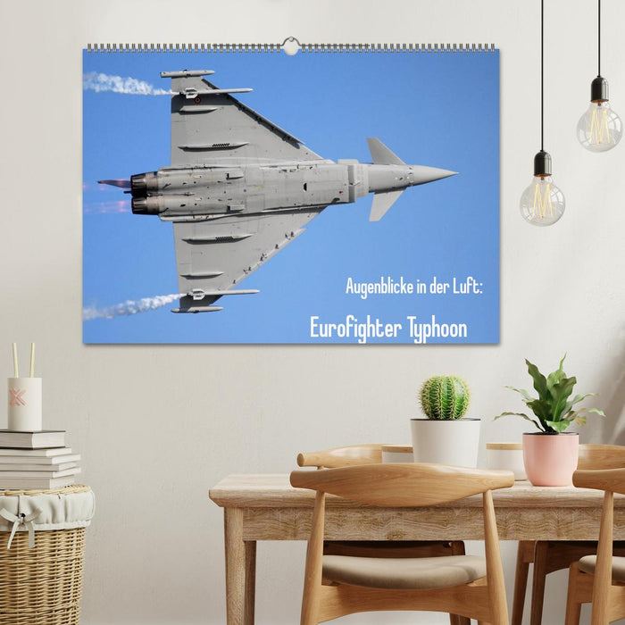 Augenblicke in der Luft: Eurofighter Typhoon (CALVENDO Wandkalender 2024)