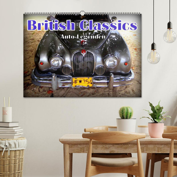 Auto-Legenden: British Classics (CALVENDO Wandkalender 2024)
