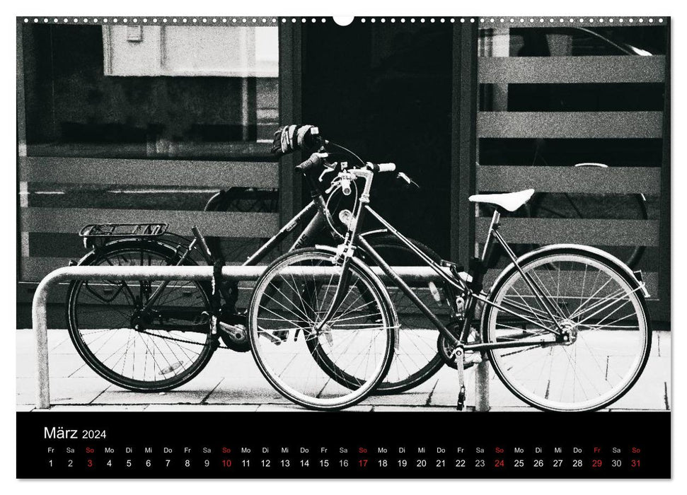 200 Jahre Fahrrad - Ausschnitte von Ulrike SSK (CALVENDO Wandkalender 2024)