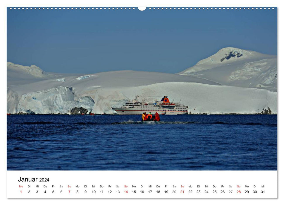 Expeditions-Kreuzfahrten MS BREMEN und MS HANSEATIC (CALVENDO Wandkalender 2024)