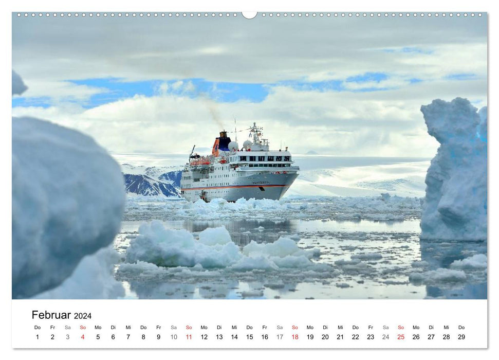 Expeditions-Kreuzfahrten MS BREMEN und MS HANSEATIC (CALVENDO Wandkalender 2024)