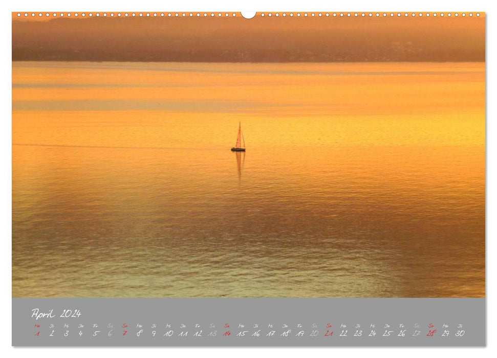 Farbrausch Bodensee (CALVENDO Wandkalender 2024)