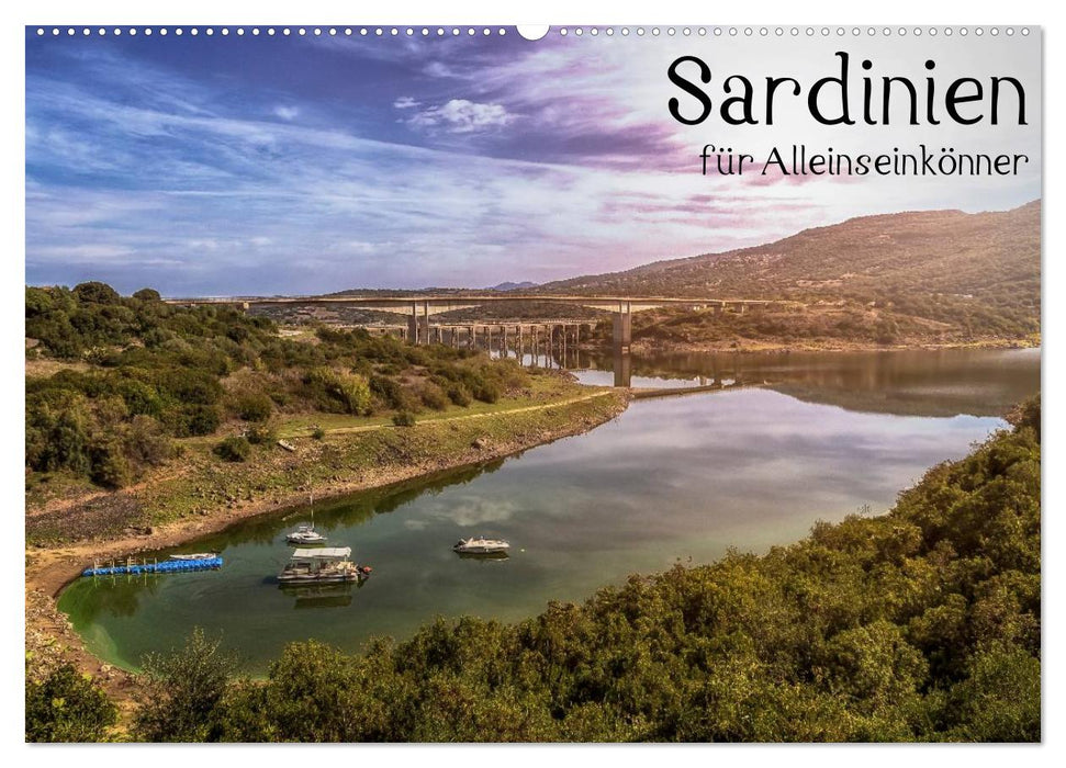 Sardinien - Für Alleinseinkönner (CALVENDO Wandkalender 2024)