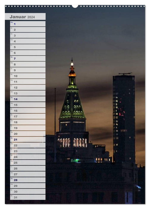 New York - Manhattan (CALVENDO Premium Wandkalender 2024)