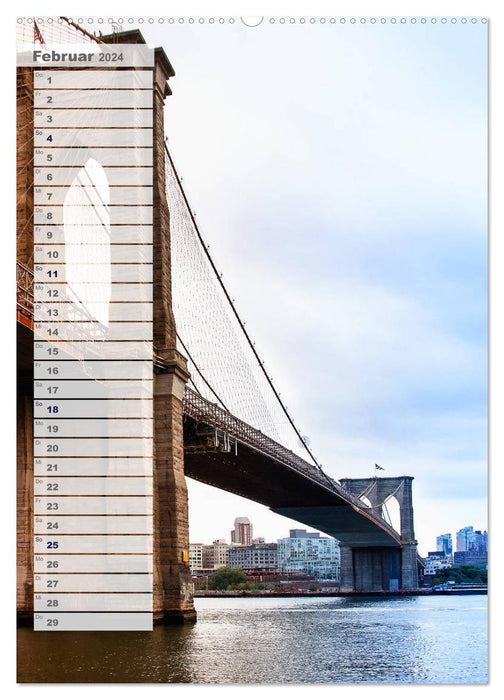 New York - Manhattan (CALVENDO Premium Wandkalender 2024)