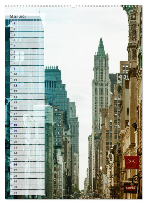 New York - Manhattan (CALVENDO Premium Wandkalender 2024)