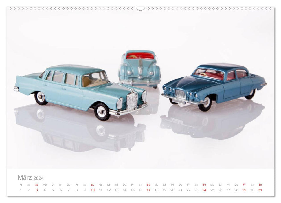 Dinky Toys toy cars (CALVENDO wall calendar 2024) 