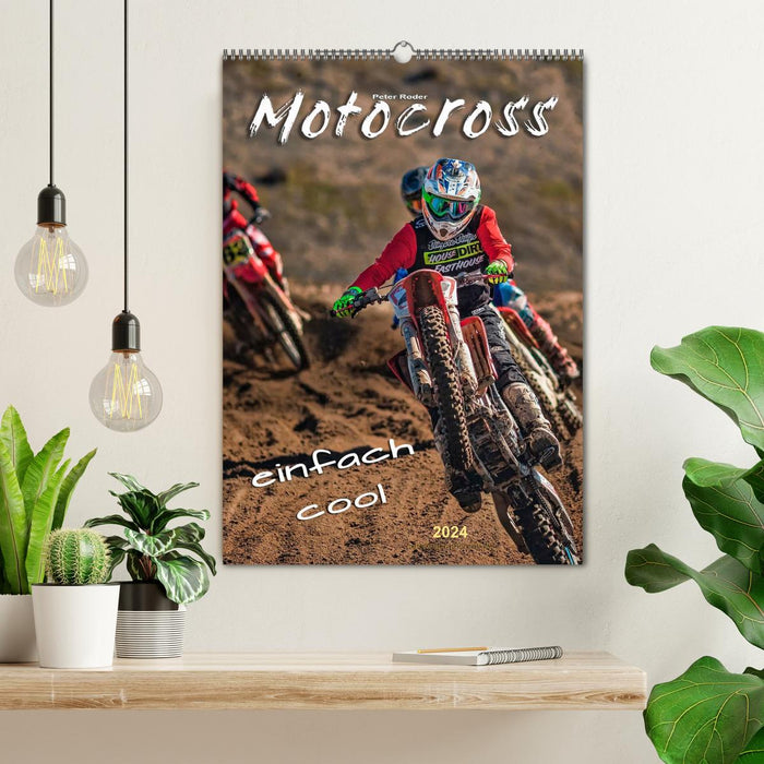 Motocross - einfach cool (CALVENDO Wandkalender 2024)