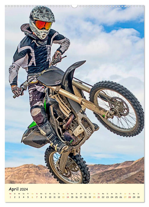 Motocross - einfach cool (CALVENDO Wandkalender 2024)