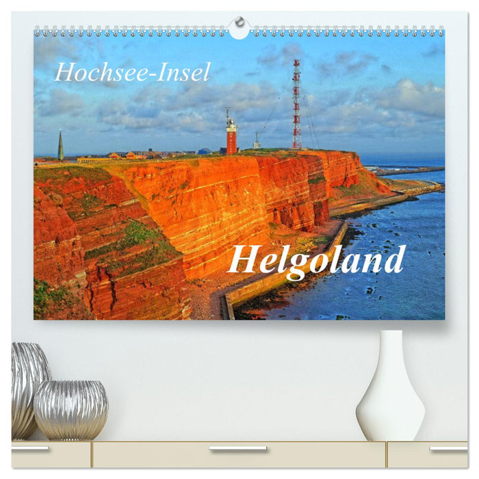 Deep Sea Island Helgoland (CALVENDO Premium Wall Calendar 2024) 