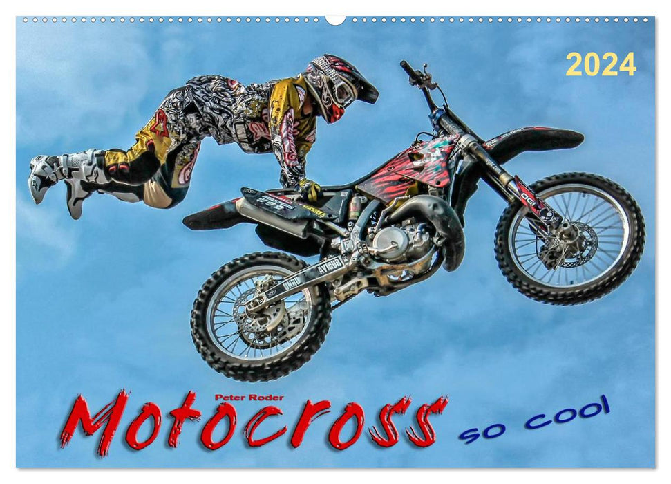 Motocross - so cool (CALVENDO Wandkalender 2024)
