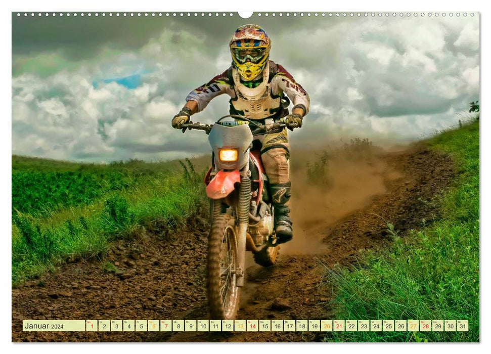 Motocross - so cool (CALVENDO Wandkalender 2024)