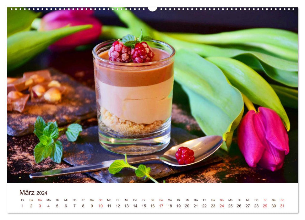 Chocolate 2024. Sensual impressions (CALVENDO wall calendar 2024) 